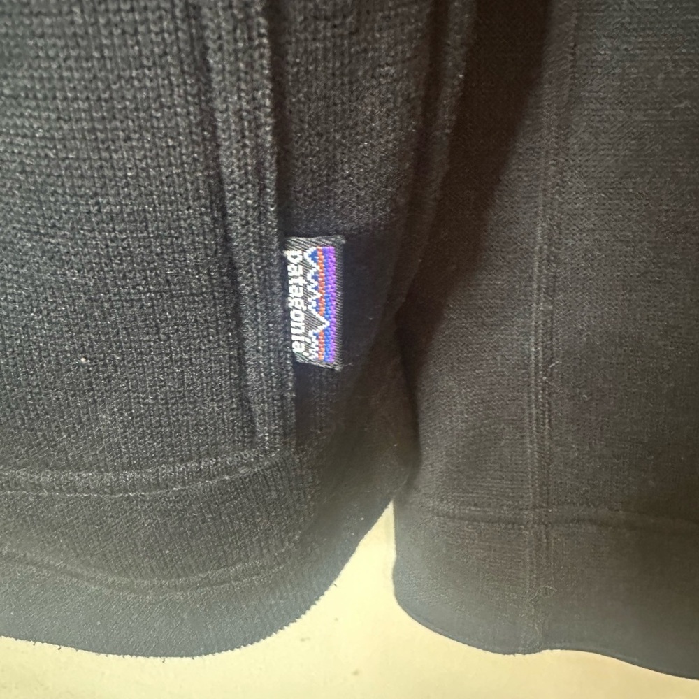 Patagonia Better Sweater Pocket Jacket Men's Black  Medium - Picture 5 of 6